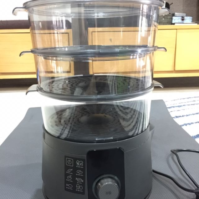 Electric Steamer (Philips) With Digital Timer, TV & Home Appliances