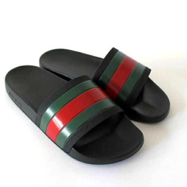 Gucci Flip Flop Sandal, Men's Fashion 