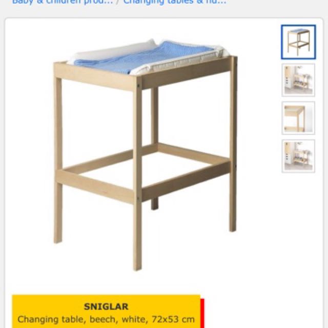 diaper changing station ikea