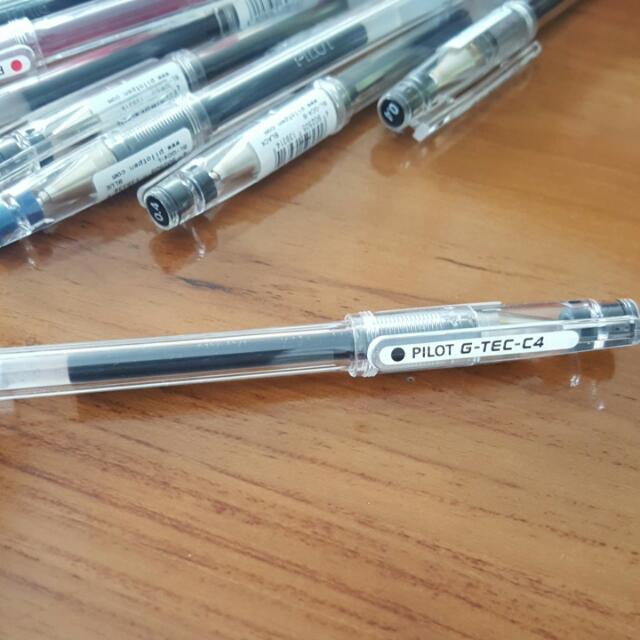 Pilot G Tec C4 Pen Hi Tec Buku Alat Tulis Alat Tulis Di Carousell