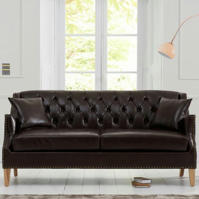 Chester Leather Sofa 3 Seater