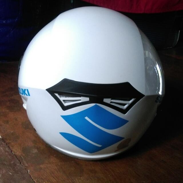 Suzuki half face hotsell helmet