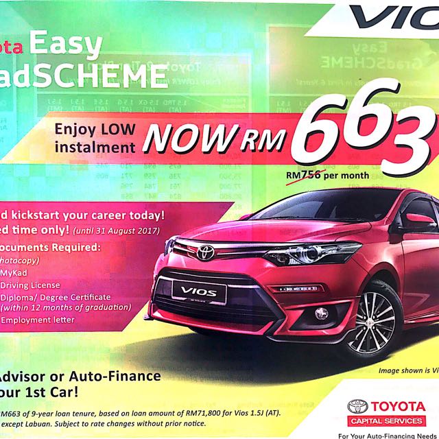 Toyota Vios Easy Loan Scheme Cars Cars For Sale On Carousell