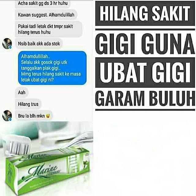 Ubat Gigi Garam Buluh Health Beauty Skin Bath Body On