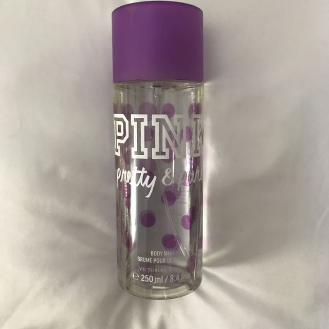 Victoria S Secret Pink Body Mist Pretty And Pure Beauty Personal Care Fragrance Deodorants On Carousell Pretty & pure zostal wydany w 2018 roku. carousell