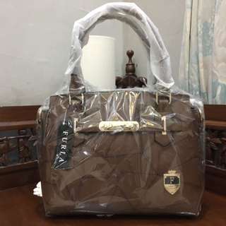 Furla Brown Motify Bag (100% Good Quality & Condition)