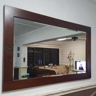 Rustica Teak Wood Mirror