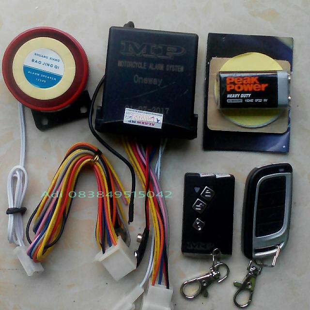 Alarm Motor Remote Control Mp Two Way Surabaya Auto Accessories
