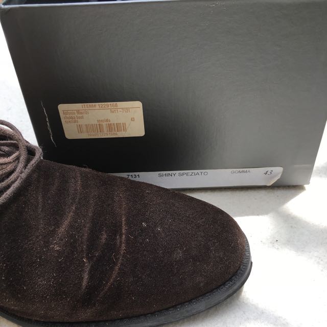 Antonio Maurizi Suede Chukka Boots