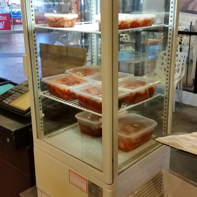 Berjaya Table Top Display Chiller, Furniture & Home Living, Kitchenware