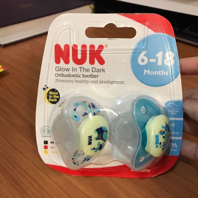 nuk glow in the dark pacifier
