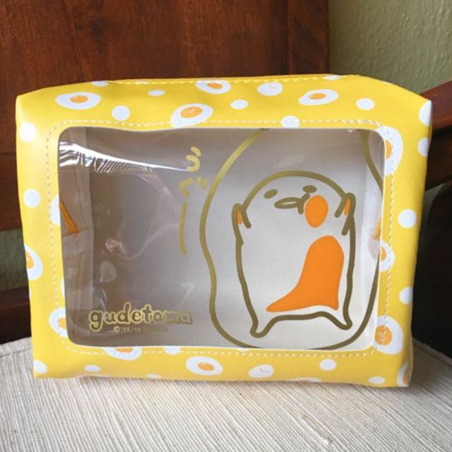 Brand New Gudetama Cosmetic Makeup Pouch Bag Women S Fashion Bags
