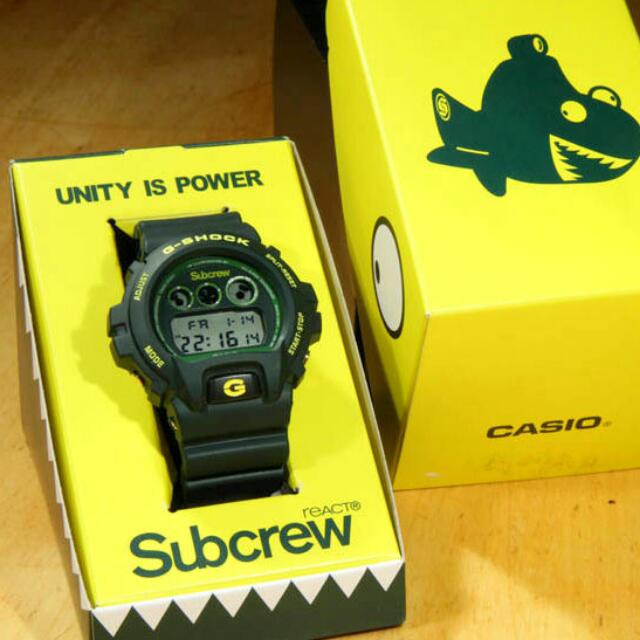 G shock sales dw6900 subcrew