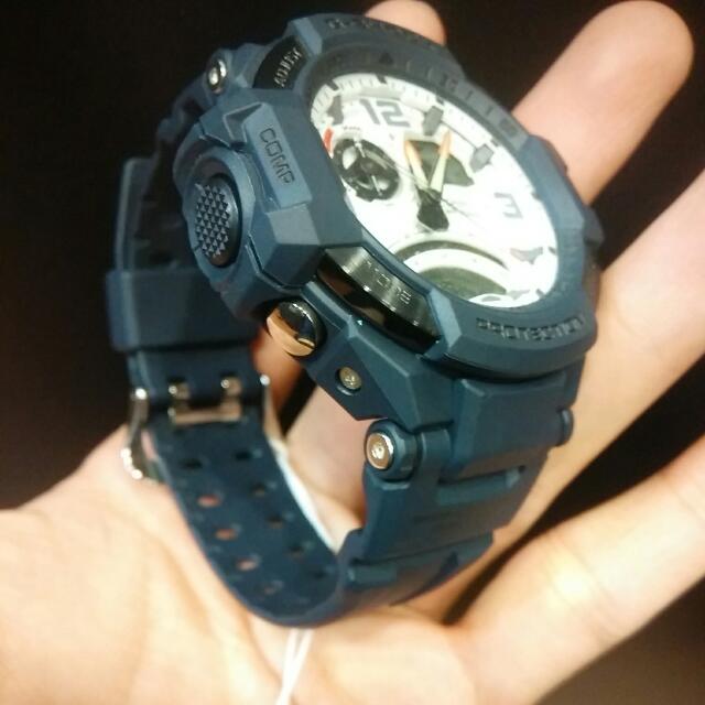 Casio G shock GA 1000 2A Gravity Master Twin Sensor Ga1000 2a