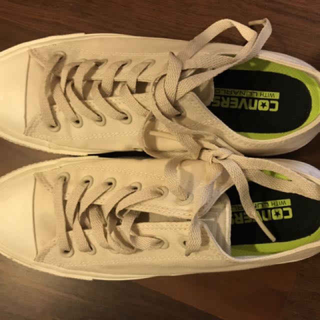 Converse lunarlon 2024 beige