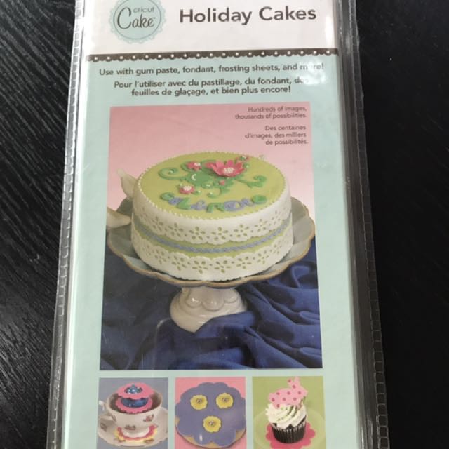  Cricut Holiday Cake Cartridge