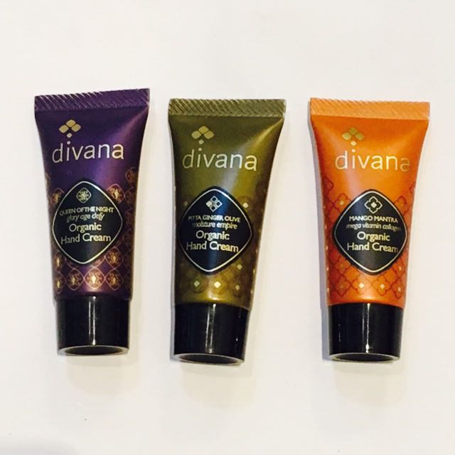 DIVANA Organic Hand Cream Collection, Beauty & Personal Care, Foot Care