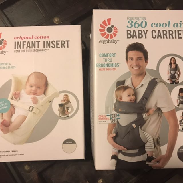 ergobaby 360 cool air infant insert