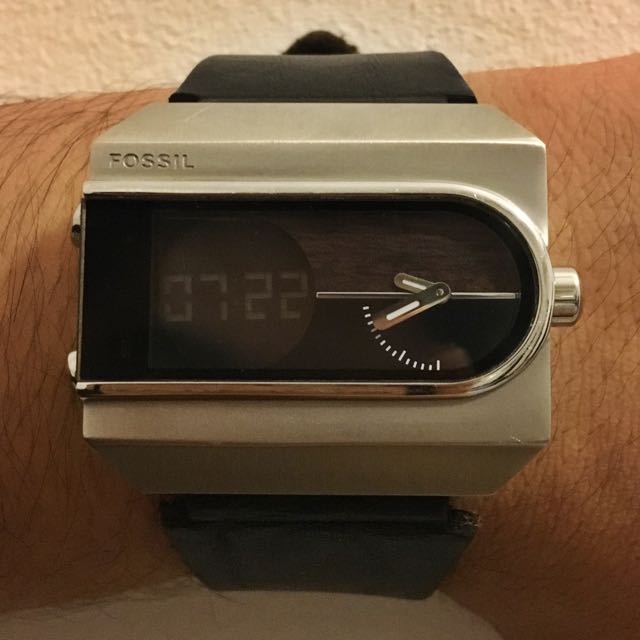 Fossil dual sales time watch