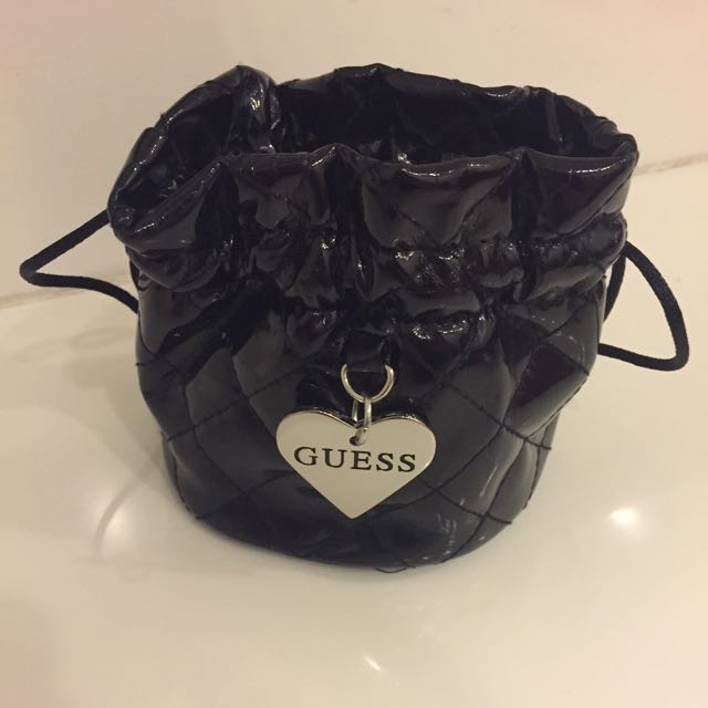 small black guess bag