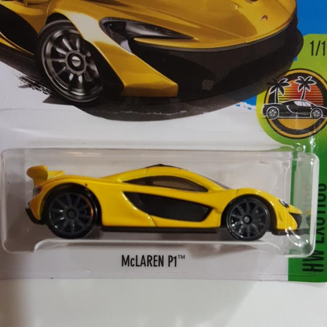Hotwheels Error Mclaren P1 Toys Games Bricks Figurines On