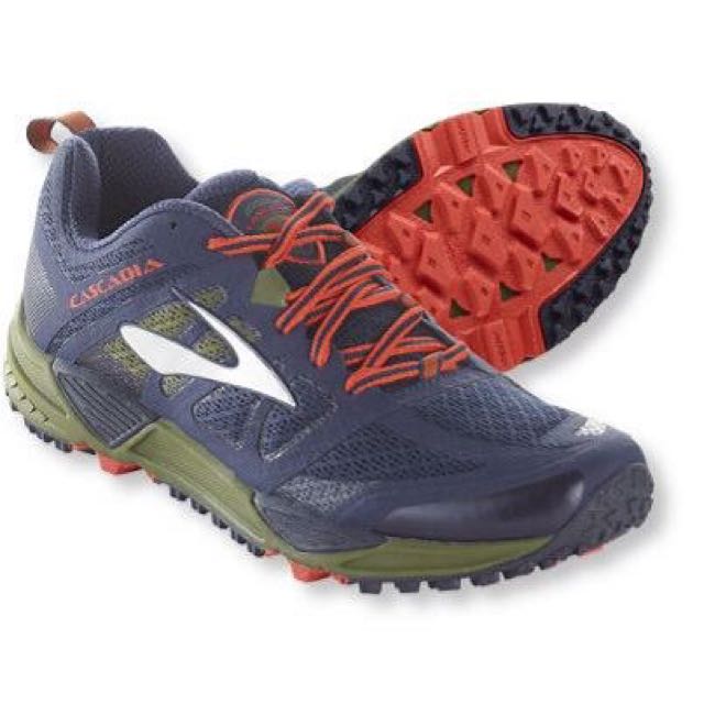 Brooks cascadia 11 mens top orange