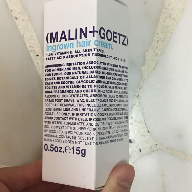 Malingoetz Ingrown Hair Cream From Strip