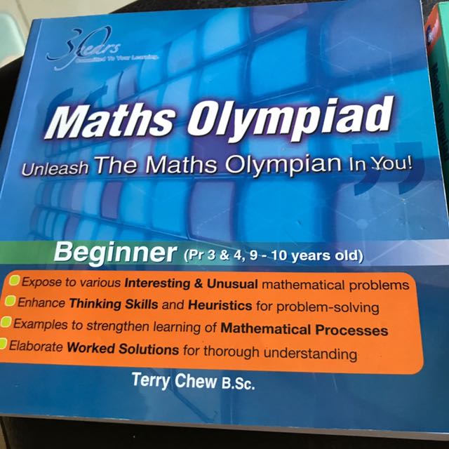 Math Olympiad By Terry Chew, Hobbies & Toys, Books & Magazines