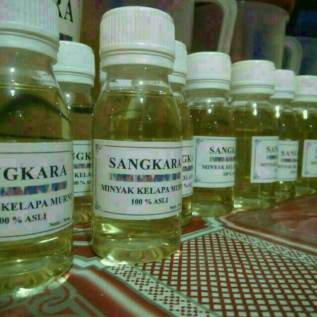 Minyak Kelapa Sangkara 100 Murni Minyak Kletik Virgin