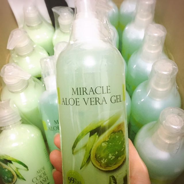 Miracle Aloe Vera Gel Devera Organic Health Beauty Bath