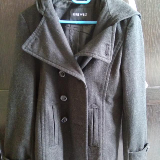Nine West Winter Jacket With Hood Women S Fashion Clothes