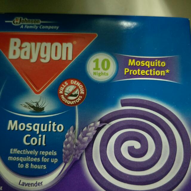 Shieldtox Baygon Mosquito Coil Anti Cockroaches Ants, Furniture & Home
