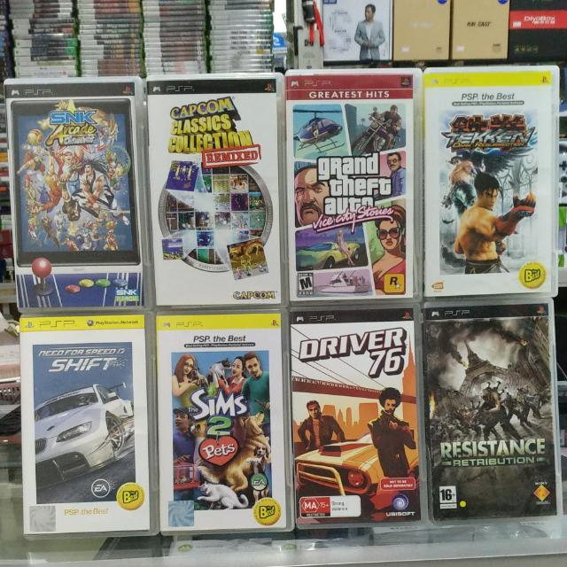 playstation psp games