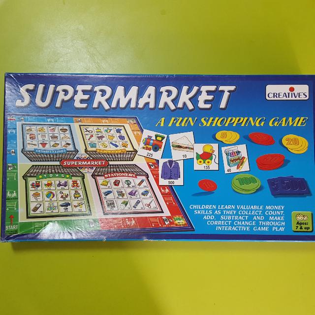 supermarket game for kids