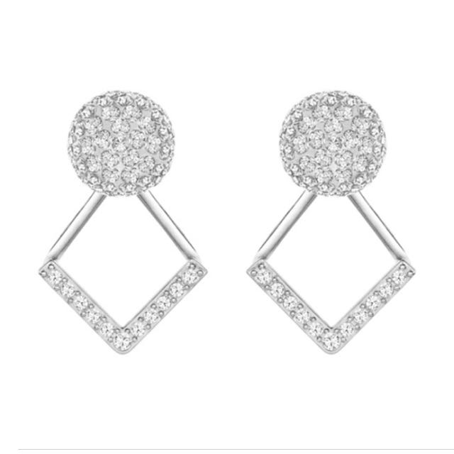Swarovski Earrings, Luxury, Accessories on Carousell