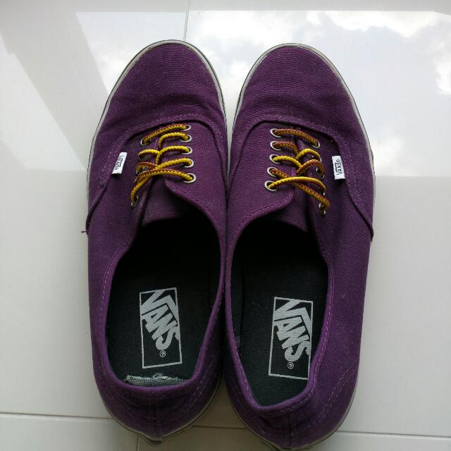 vans shoes mens purple