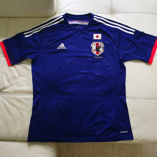 blue adidas soccer jersey