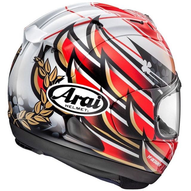 Casque Intégral Arai RX-7X Nakagami GP3 – Taille XL (61-62cm), Neuf, Finition Brillante