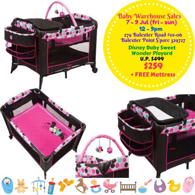 minnie mouse cot