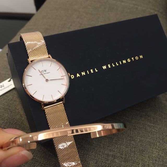 Daniel wellington sales watch bracelet set