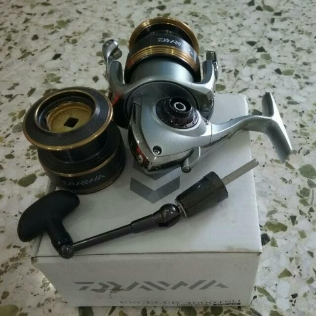 Daiwa Exceler 4000TSH(Made In China)with un-use spare Spool, Sports  Equipment, Fishing on Carousell