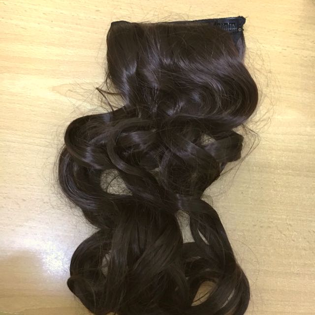 Dark Brown Hair Extension, Women's Fashion, Watches & Accessories, Hair