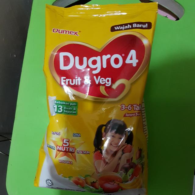 Single Pack Dumex Dugro Stage Fruit And Vege Stage 3 4 5 Joybaby