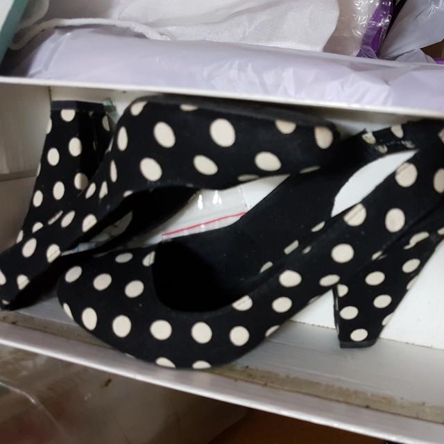 polka dot heels forever 21
