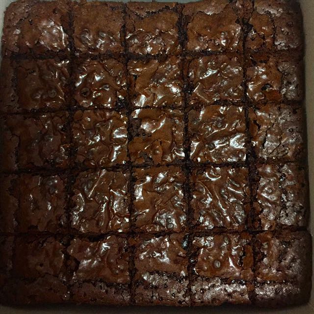 FUDGY GOOEY BROWNIES, Food & Drinks, Fresh Produce on Carousell