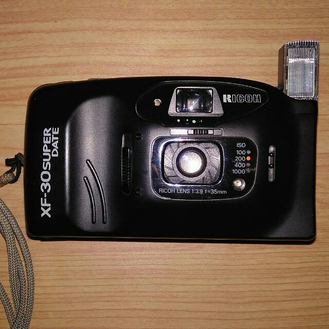 kamera analog pocket ricoh xf 30 super