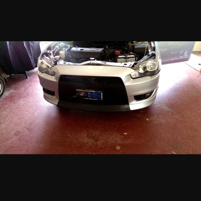 Lancer EX Front Center Lip, Car Accessories on Carousell