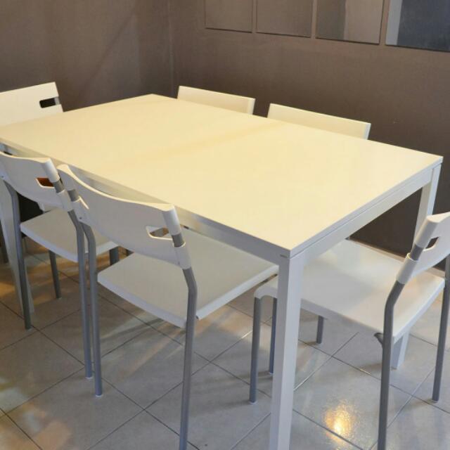  Meja  Makan  Ikea  Dining Table Home Furniture Furniture 