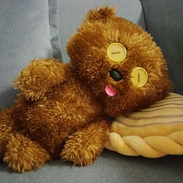 minion with teddy bear