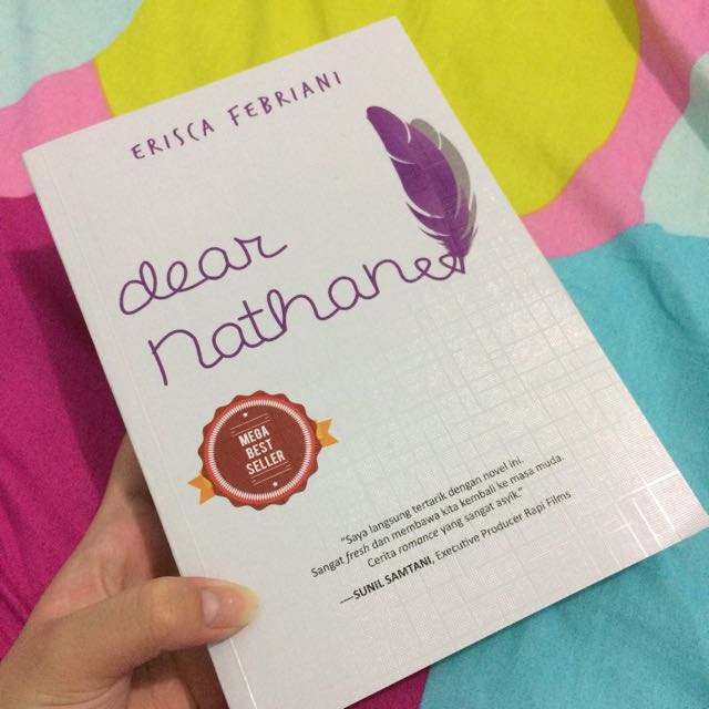 Novel Dear Nathan Buku Alat Tulis Buku Di Carousell